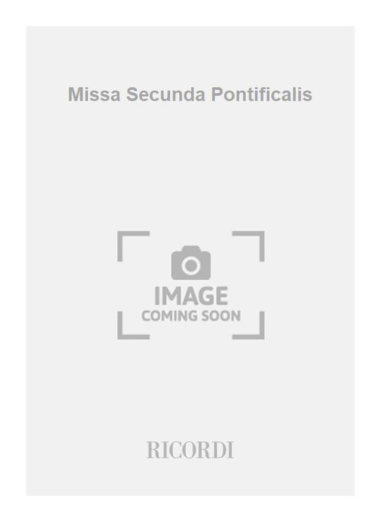 Missa Secunda Pontificalis
